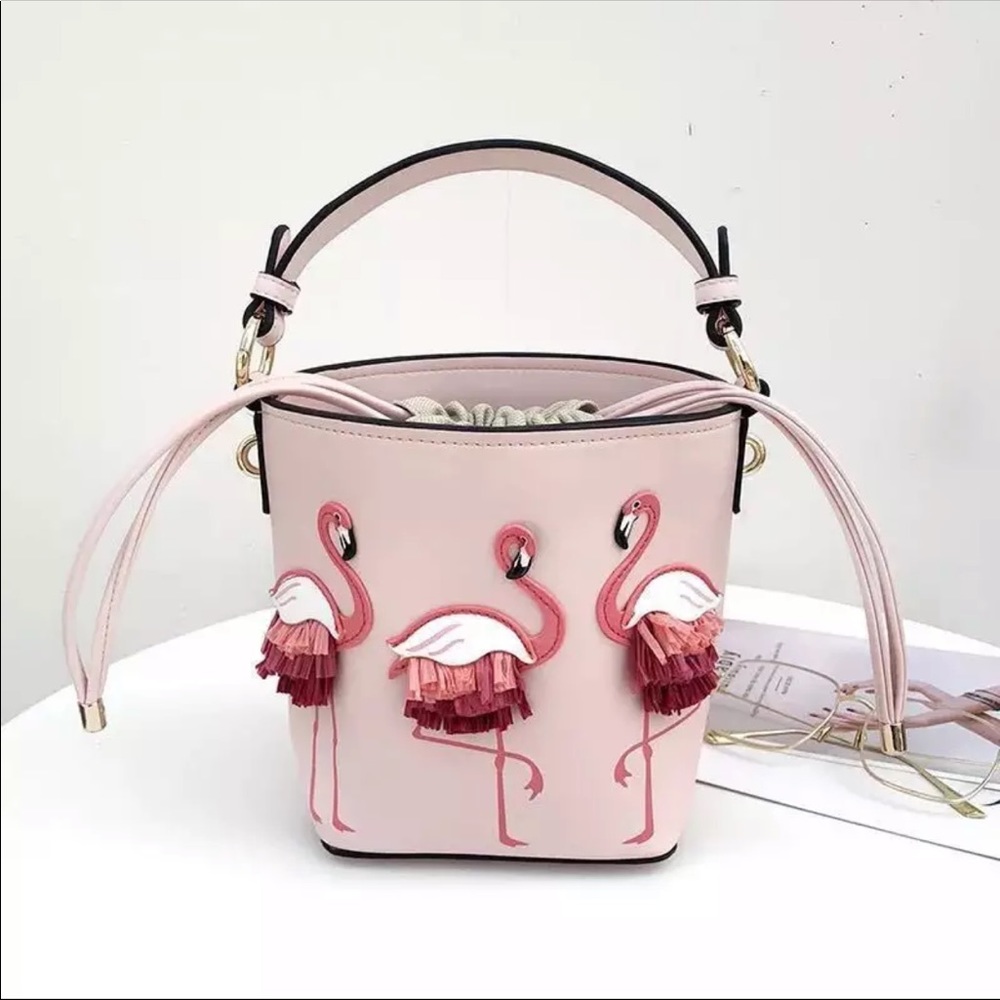 Flamingo purse